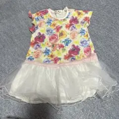 Kiddy Mail 花柄ワンピース 90サイズ