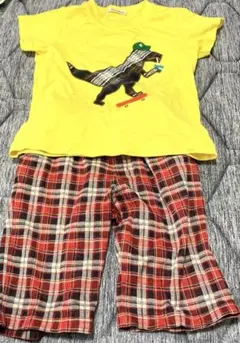 ファミリア110セット半袖パンツ恐竜