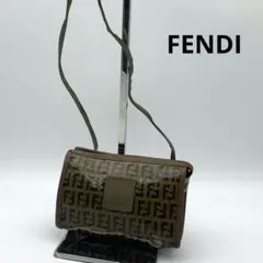 FENDI PVC ズッカ柄 ポシェット ショルダーバッグ フェンディ
