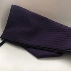 JIL SANDER エンボスドットのビッククラッチバック