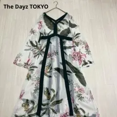 The Dayz TOKYO 花柄 シアー シャツ ワンピース
