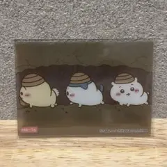 ちいかわ　ハチワレ　うさぎ　ドングリ　どんぐり　クリアカード　セリア