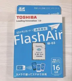 TOSHIBA FlashAir w-03 16GB