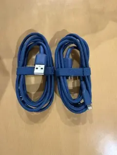ネイビー Lightningケーブル USB-A