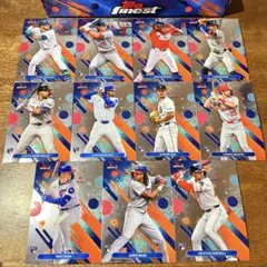 【11枚まとめ売り】MLB 2025 topps finest ルーキーカード
