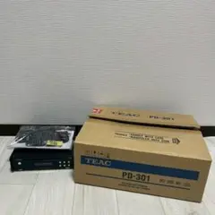 TEAC PD-301-X　CDプレーヤー/FMチューナ 箱付き　付属品完品