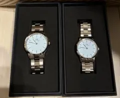 Daniel Wellington ペアウォッチ シルバー/ブルー　新品　未使用