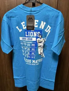 松井稼頭央　引退記念Tシャツ　Lサイズ