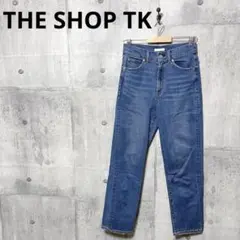 THE SHOP TK メンズ ストレートデニム ストレートジーンズ L