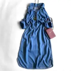 CANAL JEAN　デニム　シャツワンピース　レッドチョップワークス