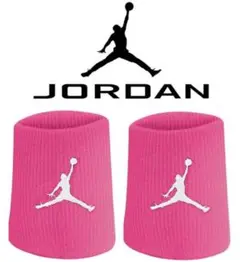【新品】JORDAN★ジョーダン★ジャンプマン★リストバンド★ピンク★2個