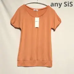 【タグ付】any SiS オンワード樫山　オレンジ　半袖Tシャツ