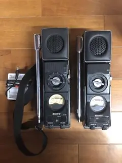 SONY ICB-680 完動品　整備済　水晶交換済み　外装程度良好　市民ラジオ 合法 CB無線機ハンディ 市民ラジオ SONY ICB-680
