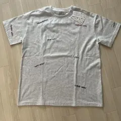 niko and... メッセージTシャツ Lサイズ グレー