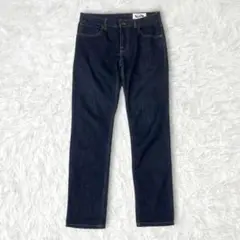 アーバンリサーチ　ダークブルー　デニムパンツ　シンプル　ジーンズ
