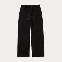 H BEAUTY&YOUTH 25SS イージーパンツ スウェット ブラック 黒