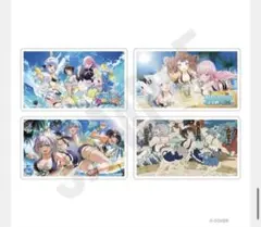 ホロライブ　ホロナツパラダイス　オリジナル特典ステッカー　4種コンプセット