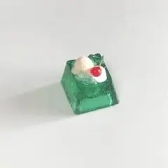 【クリームソーダ】キーキャップ ハンドメイド　ゲーミングキーボード用