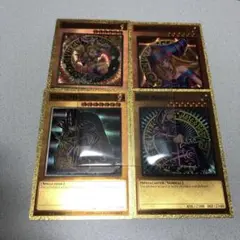 遊戯王カード　スリーブ1枚　ゴールドレリーフ　ブラックマジシャンガール