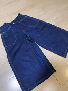 Clip,tab. ワイドデニムパンツ