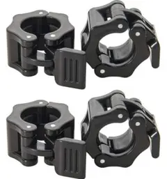 バーベル カラー 25mm ダンベル バーべルクリップ プラスチック製 4個