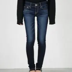 美品　MOUSSY 美脚　美尻 パウダースキニー ストレッチ