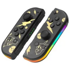【新品/大人気】ジョイコン L/Rセット switch コントローラーピカチュウ