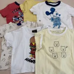 ベビーTシャツ　80㎝90㎝100㎝　6枚セット