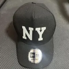 New Era NYロゴ ブラックキャップ