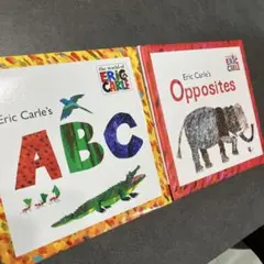 Eric Carle's ABC 絵本　2冊セット