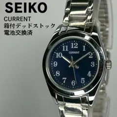 箱付き未使用品 SEIKO セイコー CURRENT クォーツ腕時計 電池交換済