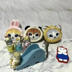 mofusand ガチャガチャ　グッズセット