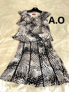 【✨アツキオオニシ ✨】Atsuki Onishi セットアップドット柄 M