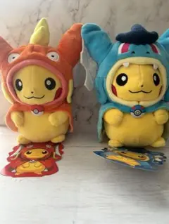 ギャラドスごっこピカチュウ　コイキングごっこピカチュウ　ぬいぐるみまとめ売り 2025年最新】コイキングごっこピカチュウ ぬいぐるみの人気