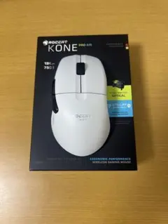 美品 ROCCAT KONE PRO AIR ホワイト ゲーミング マウス 中古