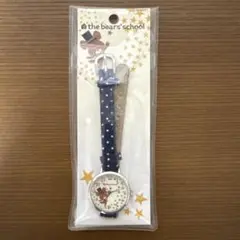the bears' school くまの学校　キッズ腕時計 ネイビー