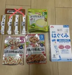 ベビー麦茶、離乳食、スティックミルク10本