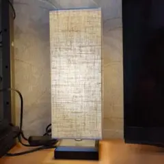布製シェード テーブルライト　レトロ　和風