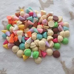 アイスクリーム&コーン パーツ ハンドメイド用資材