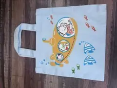 ファミリア　ミニ手提げ　くじらと潜水艦