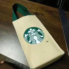 スタバ　タンブラートート　帆布　バッグ