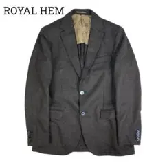 04M887◯ ROYAL HEM イタリア製 背抜き テーラードジャケット M