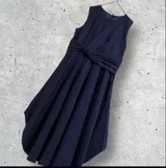 大きいサイズ！DRESSDECO サンクローバー社　ヘムフレアワンピース