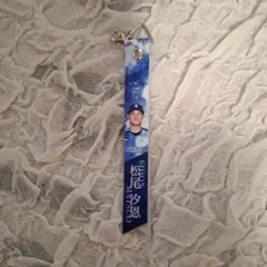 横浜DeNAベイスターズ　ブラインド　本革製ボンフィン　松尾選手