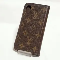 ルイヴィトン モノグラム フォリオ iPhone ケース X/XS M63443