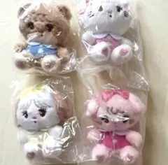 mikko characters ぬいぐるみ 全4種セット