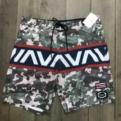 RVCA ルーカ　ボードショーツ　迷彩柄ショートパンツ M