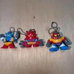 ゲッターロボフィギュア 3体セット キーチェーン付き