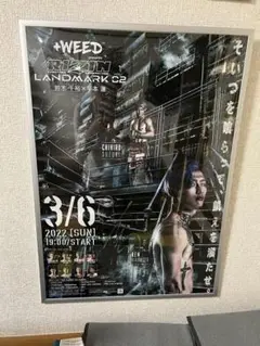RIZIN landmark2 サイン入りポスター