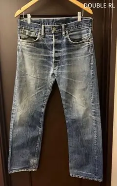 DOUBLE RLデニム ストレートパンツ　Ｗ32